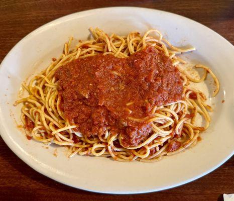 Spaghetti with Meat Sauce