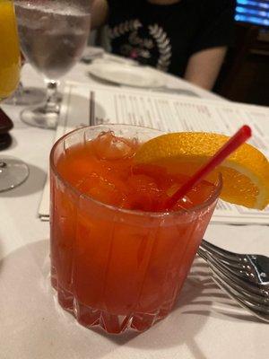 Blood orange margarita