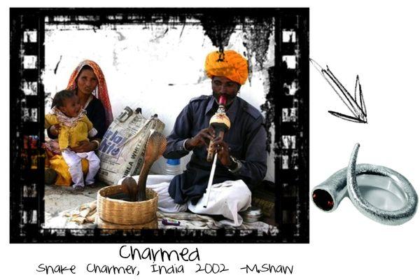 Inspired by the Bombay Snake Charmer