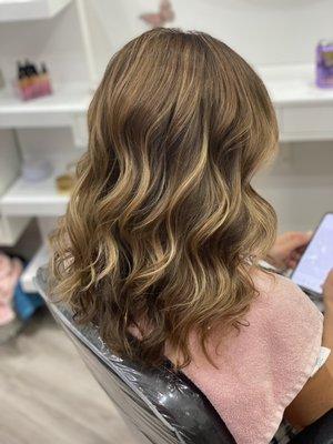 Balayage custom color