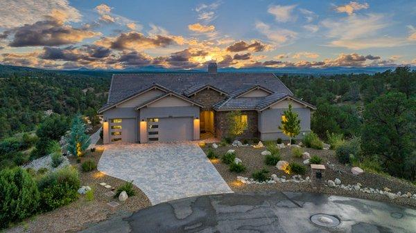 Stunning canyon views at sunset. N. Stella Lane SOLD!