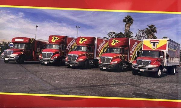 Bus, Class A Trucks and Class B Trucks line up.