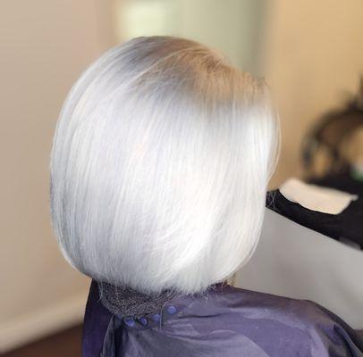 Silver Hair for the Holidays by Alicia