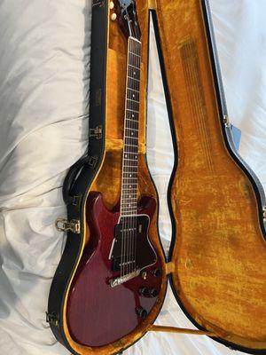 Just bought from original owner and in need of Colfax Guitars love. 1960 Gibson Les Paul (actually transitional SG) Special. Ala Green Day