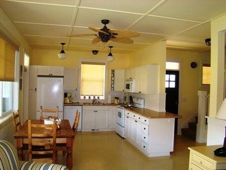 The kitchen in our cottage