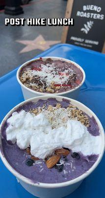 Blueberry Coconut Bowl Strawberry Acai Bowl