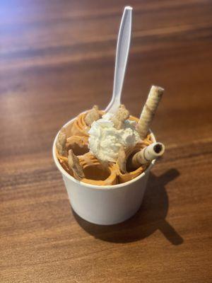 Thai tea ice cream