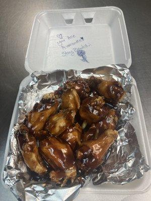 BBQ Wings Lunch