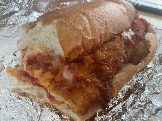 Chicken Parmigiana Hot Grinder