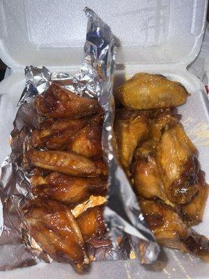 Strawberry wings & hot ranch wings