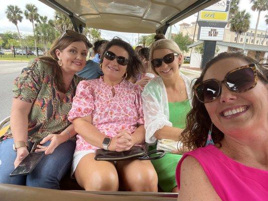 Golf cart tour