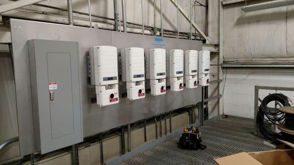 120 kw solar install for a local Cincinnati business.