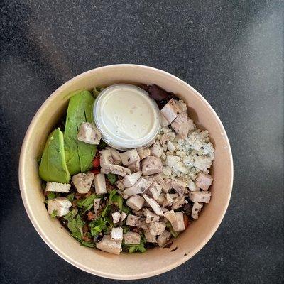 Cobb salad with chicken