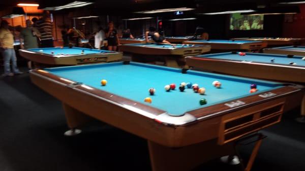 Pool game with my wife :)