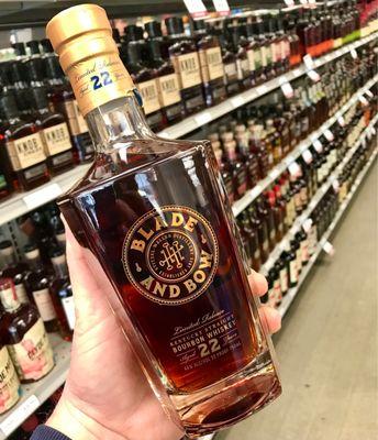 Blade & Bow 22 yr bourbon / rare & $$$