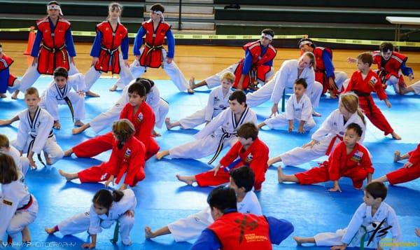 YB World Taekwondo Academy's annual championship tournament offers students a chance to test their skills.