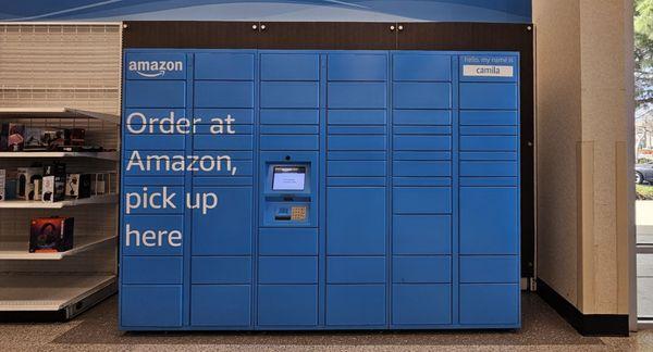 Amazon locker pickup Camila