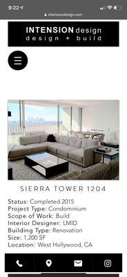 Unit 1204 at Sierra towers