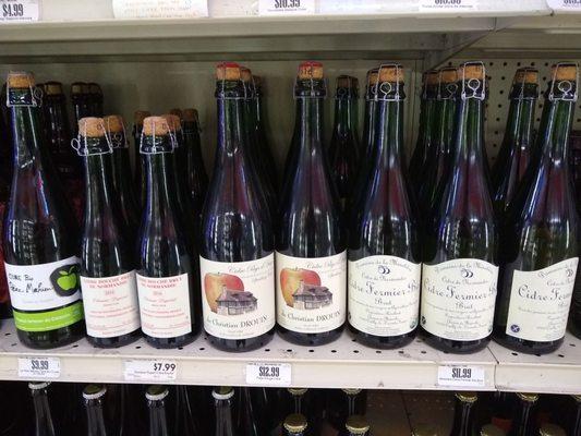 French ciders.