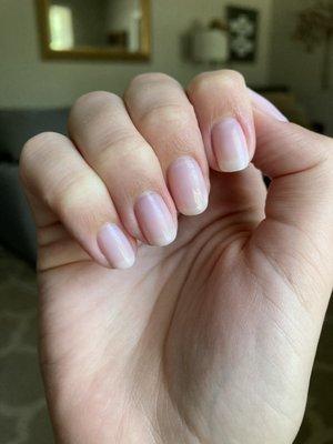 Gel manicure