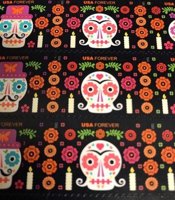 2021 Day of The Dead Forever stamps