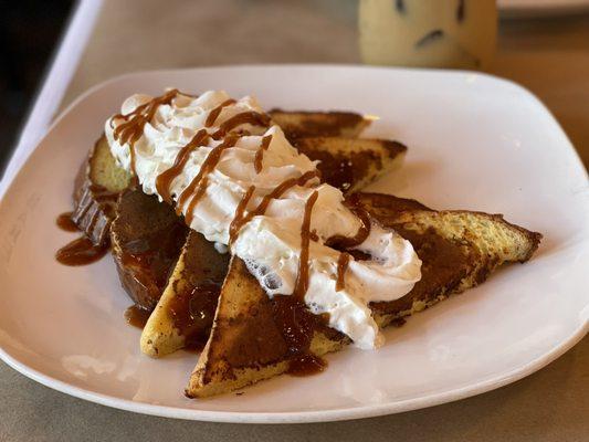 Bananas Foster French Toast.