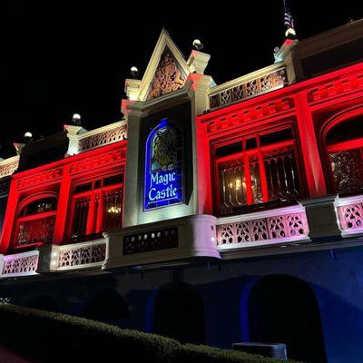 Beautiful night shot of the castle