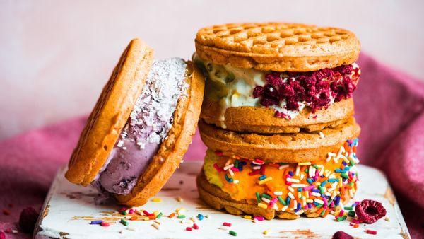 Belgian Ice cream Sandwich