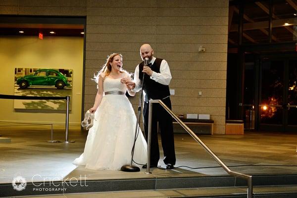 All Around Raleigh DJ Wedding DJ The Nasher Duke Chapel Hill Wedding DJ