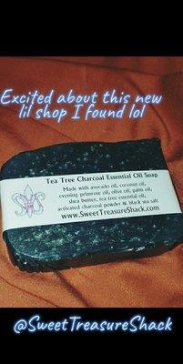 Tea Tree Charoal Essential Oil Soap