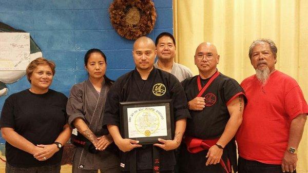 2013 Kawika Rios promoted to Sifu.