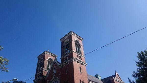 St. Joseph Church Steeples 48th St. and Hermitage Avenue