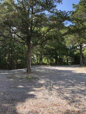 Gravel Parking Lot