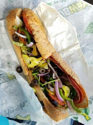 Footlong Spicy Italian