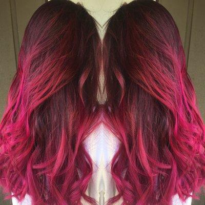 Vivid balayage