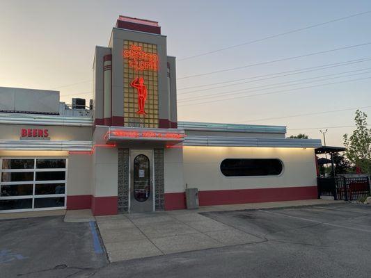 An Old Gas Station