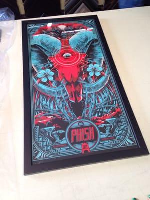 New framed art poster