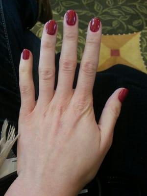 Shellac manicure