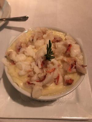 Lobster mashed potatoes my new favorite dinner.