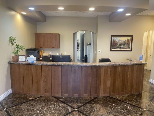 Benjamin Consulting, PLLC reception desk