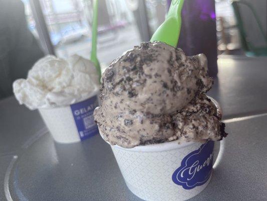 Cookie dough and Coffee Oreo