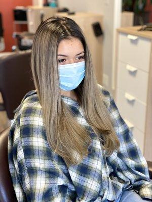 Beautiful Beige balayage.