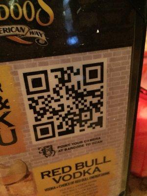 Scan for menu