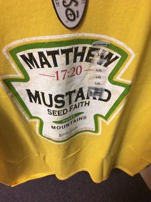 I love mustard