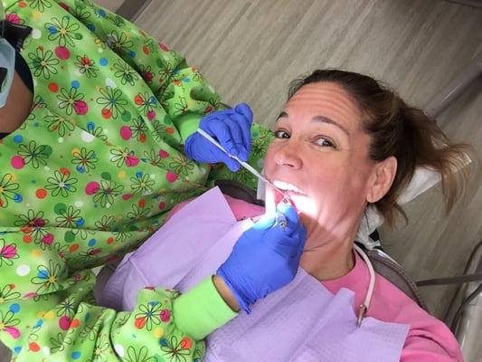 #dentistselfie with Nancy