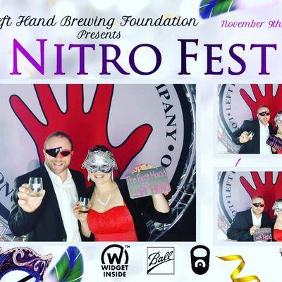 Left Hand Brewing Nitro Fest Custom Photo Template