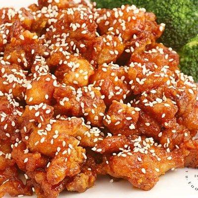 Sesame chicken,