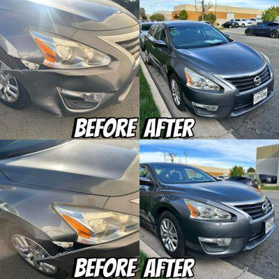 Revitalize your vehicle with our expert front bumper and fender repair service. Precision repairs and seamless restoration.