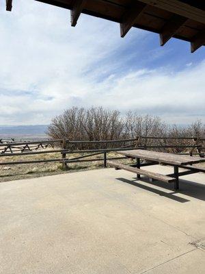 Picnic shelter area