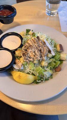 Chicken Caesar salad